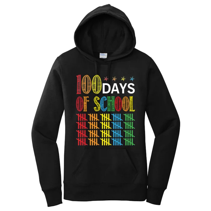 100 Day Of School Women's Pullover Hoodie