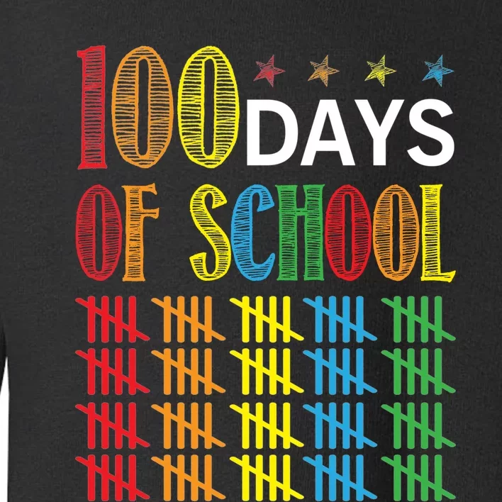 100 Day Of School Toddler Sweatshirt