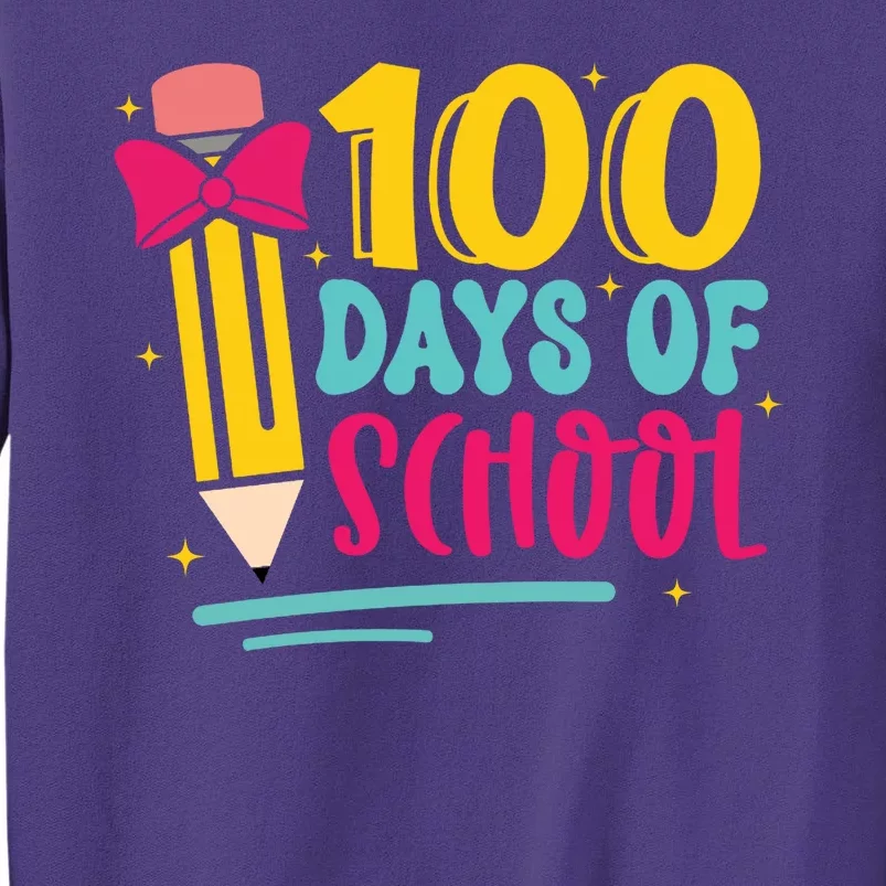 100 Days Of School Cute Education Sweatshirt