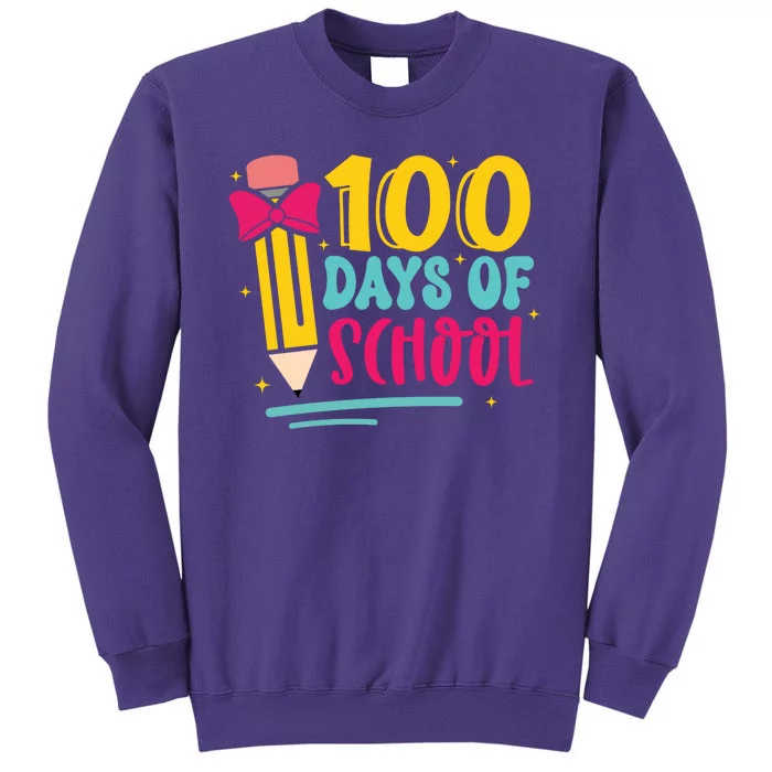 100 Days Of School Cute Education Sweatshirt