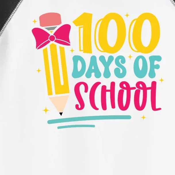 100 Days Of School Cute Education Toddler Fine Jersey T-Shirt