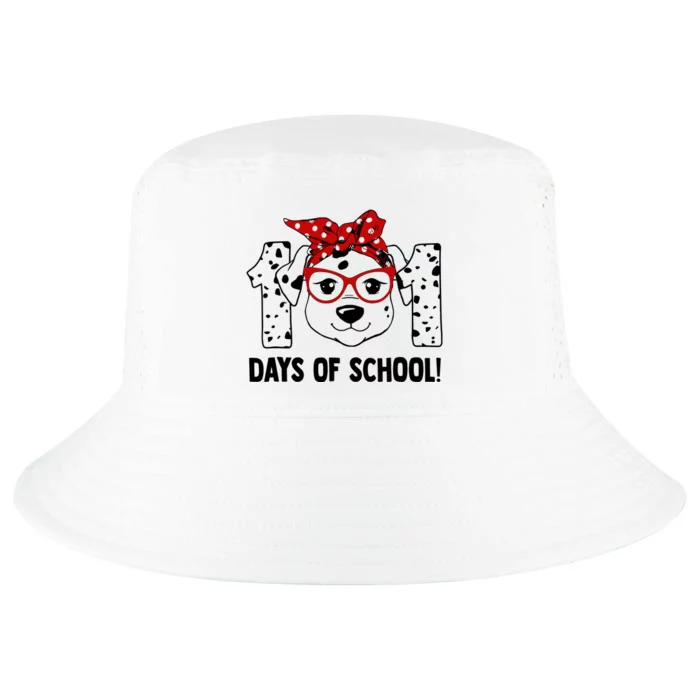 101 Days Of School Dalmatian Dog Teachers Gift Cool Comfort Performance Bucket Hat