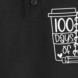 100 Days Of Coffee Chaos And Lesson Plans Dry Zone Grid Performance Polo