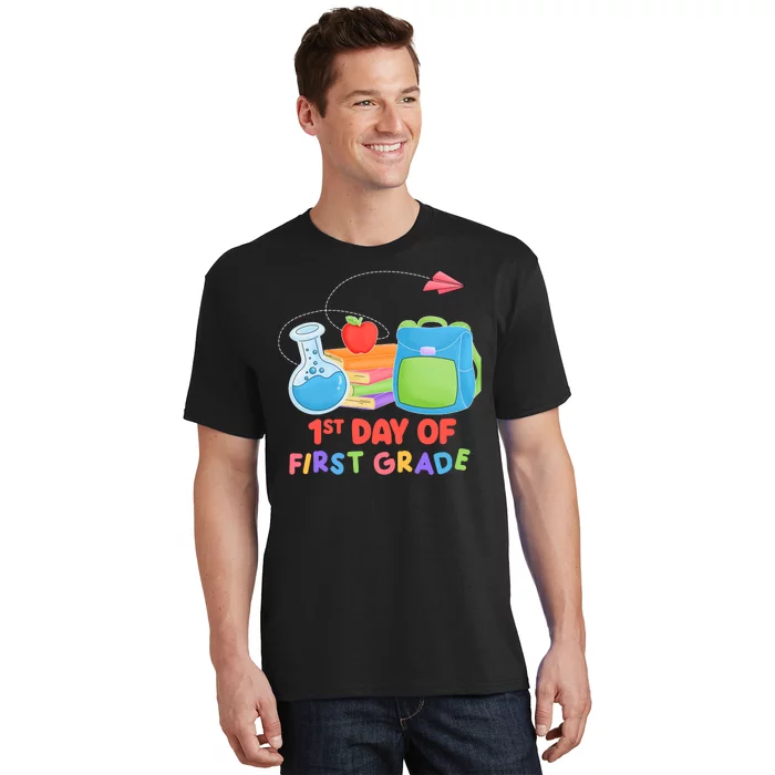 1st Day Of First Grade Cute Back To School T-Shirt