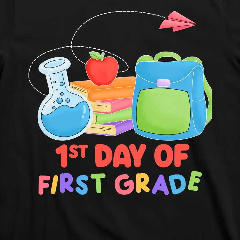 1st Day Of First Grade Cute Back To School T-Shirt