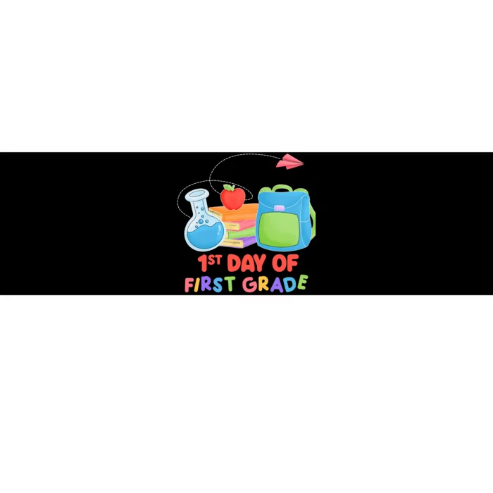 1st Day Of First Grade Cute Back To School Bumper Sticker