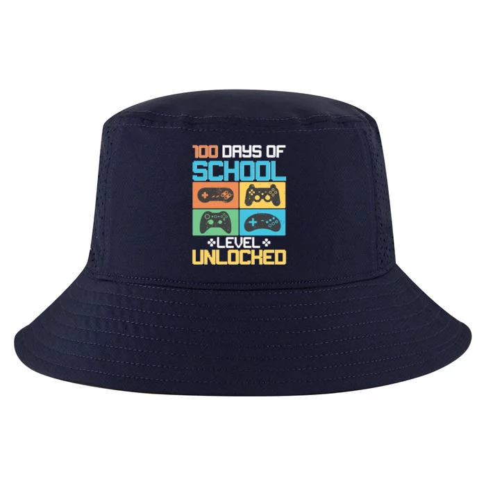 100 Days Of School Level Unlocked Video Game Fan Cool Comfort Performance Bucket Hat