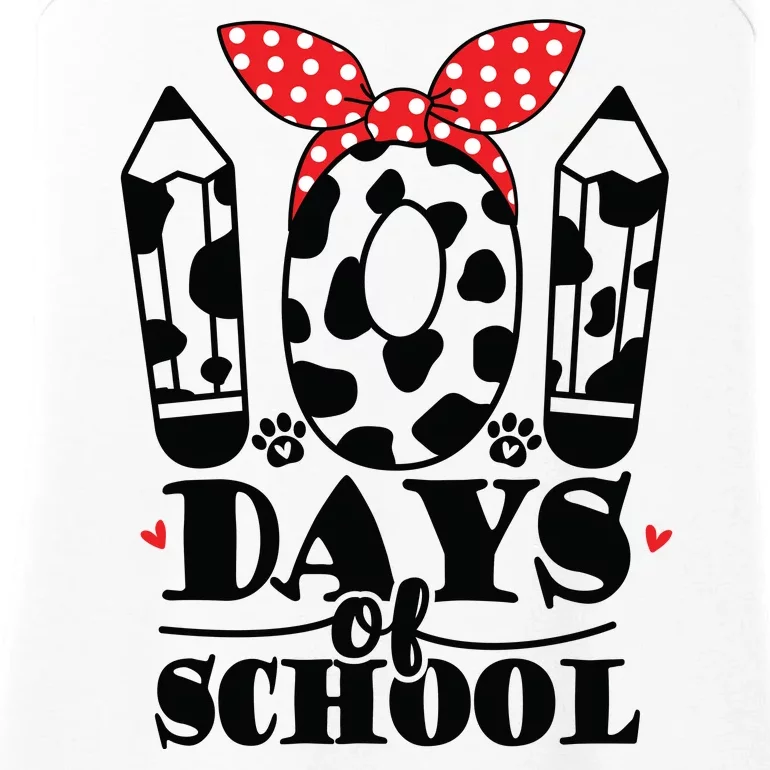 101 Days Of School Dalmatian Logo Cute Ladies Essential Tank