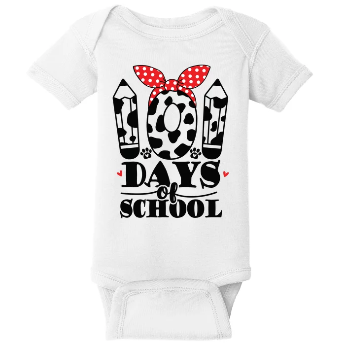 101 Days Of School Dalmatian Logo Cute Baby Bodysuit