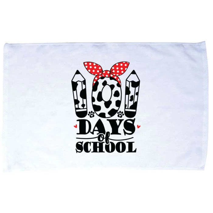 101 Days Of School Dalmatian Logo Cute Microfiber Hand Towel