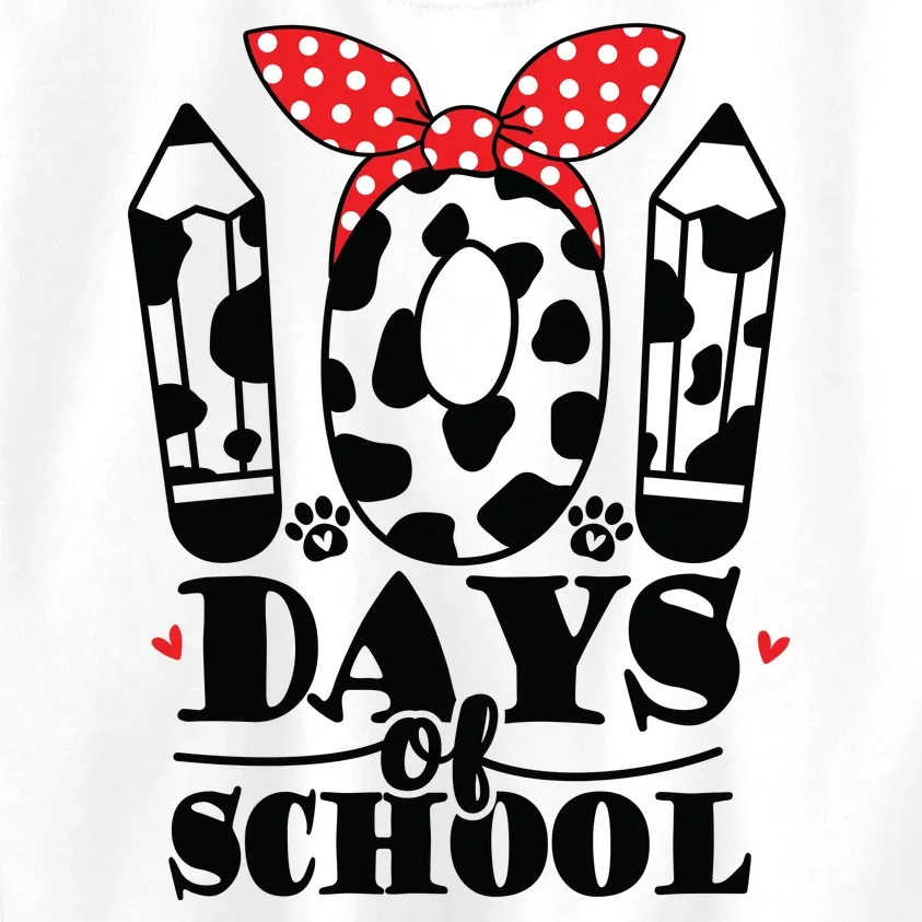 101 Days Of School Dalmatian Logo Cute Kids Sweatshirt