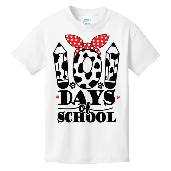 101 Days Of School Dalmatian Logo Cute Kids T-Shirt