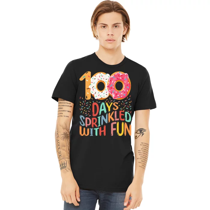 100 Days Of School Kindergarten 100th Day Of School Premium T-Shirt