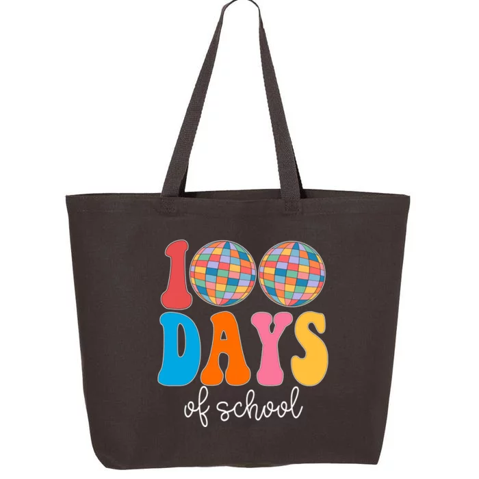 100 Days Of School Disco Celebration 25L Jumbo Tote