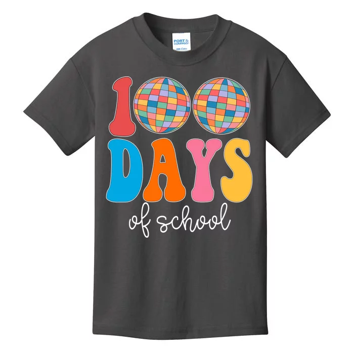 100 Days Of School Disco Celebration Kids T-Shirt