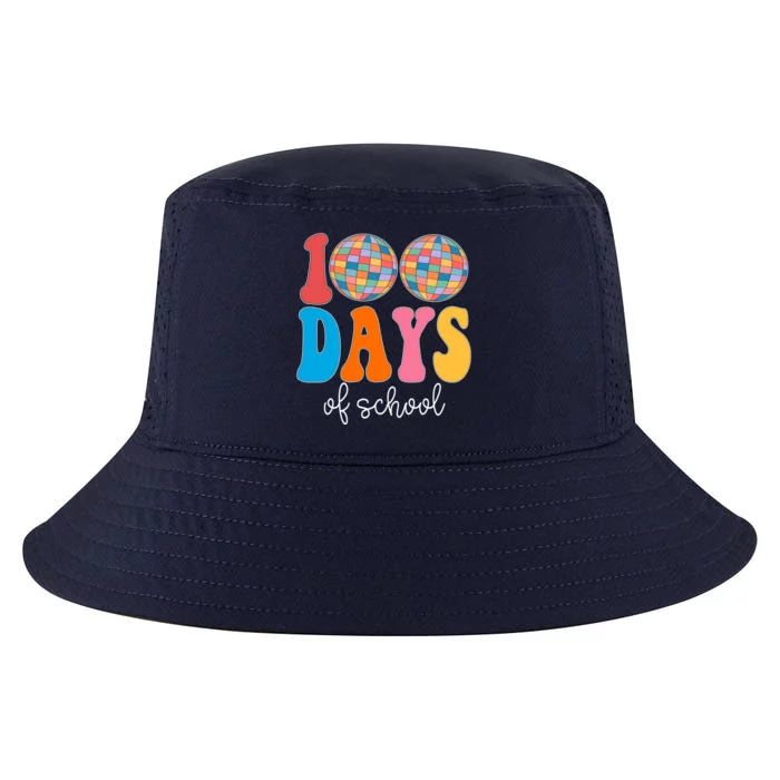 100 Days Of School Disco Celebration Cool Comfort Performance Bucket Hat