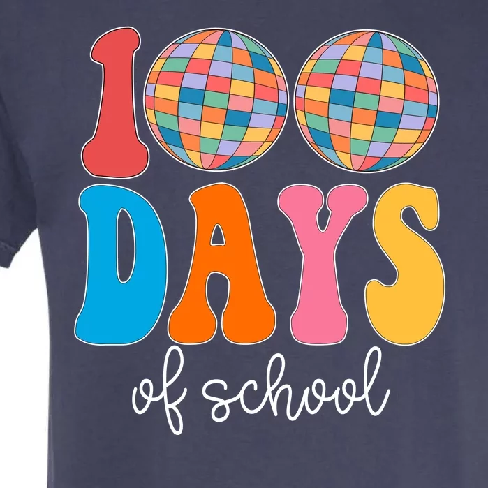 100 Days Of School Disco Celebration Garment-Dyed Heavyweight T-Shirt