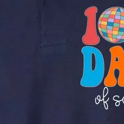 100 Days Of School Disco Celebration Softstyle Adult Sport Polo