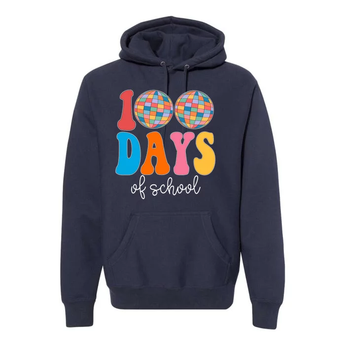 100 Days Of School Disco Celebration Premium Hoodie