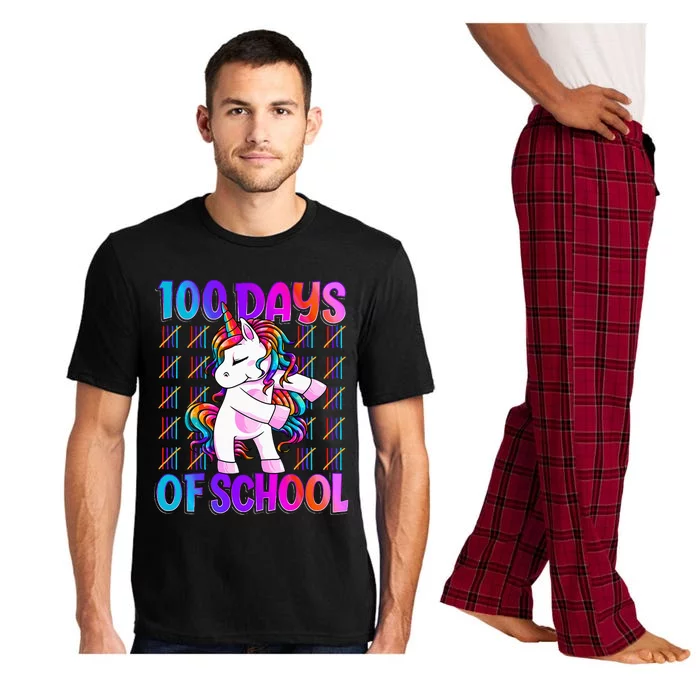 100 Days Of School Unicorn 100 Days Smarter 100th Day Pajama Set