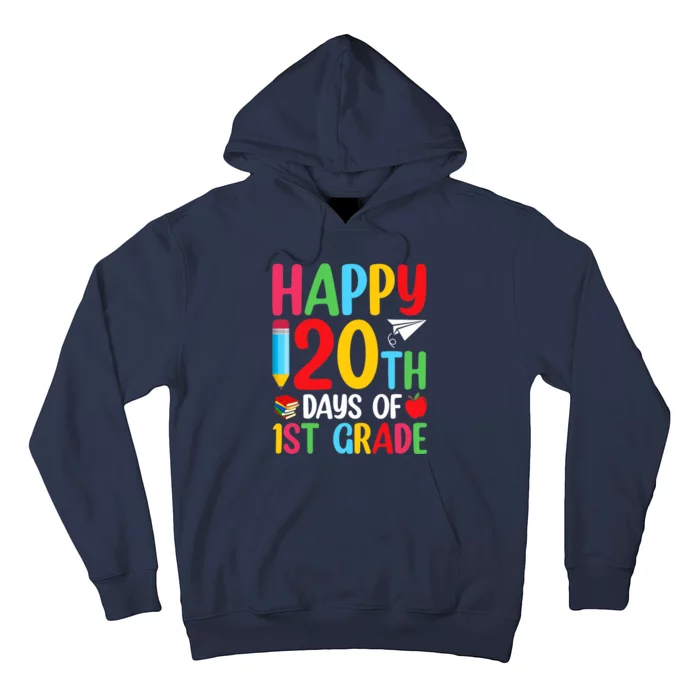 120th Day Of School Teachers Happy 120 Days Of 1st Grade Hoodie