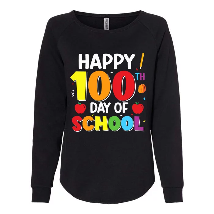 100 Days Of School 100th Day Of School Womens California Wash Sweatshirt