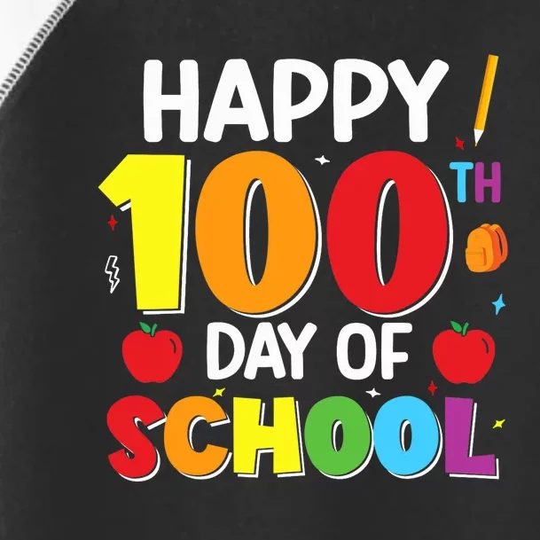 100 Days Of School 100th Day Of School Toddler Fine Jersey T-Shirt