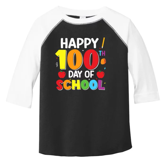 100 Days Of School 100th Day Of School Toddler Fine Jersey T-Shirt