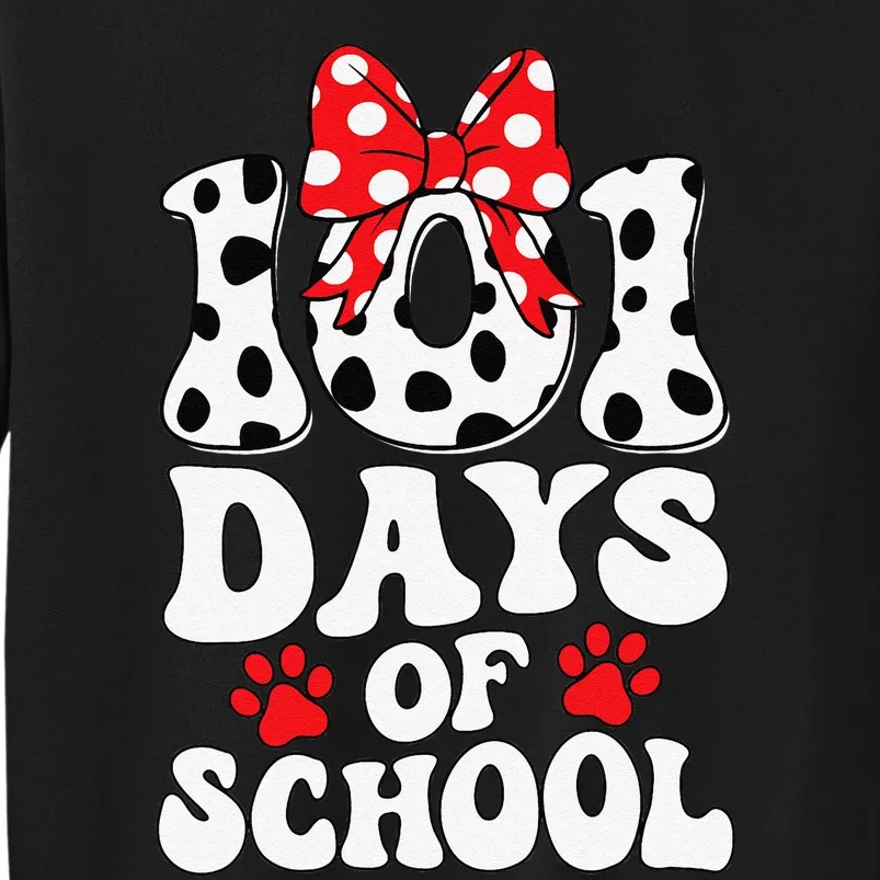 100 Days Of School Dalmatian Dog 100 Days Smarter Sweatshirt