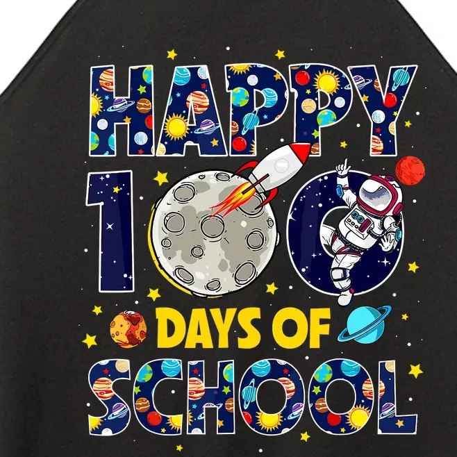 100 Day Of School Outer Space For Student Teacher Women’s Perfect Tri Rocker Tank