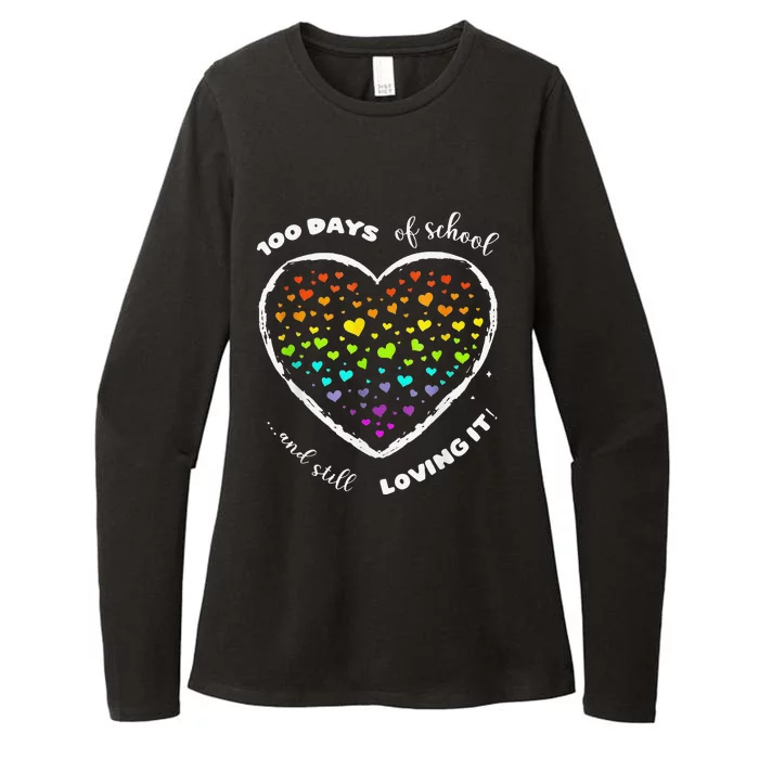 100 Days Of School Celebrate 100th Day Of School Womens CVC Long Sleeve Shirt