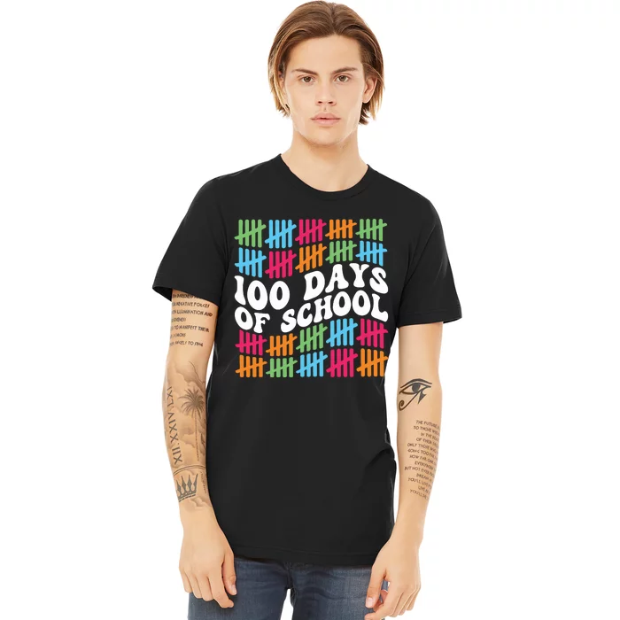 100 Days Of School Premium T-Shirt