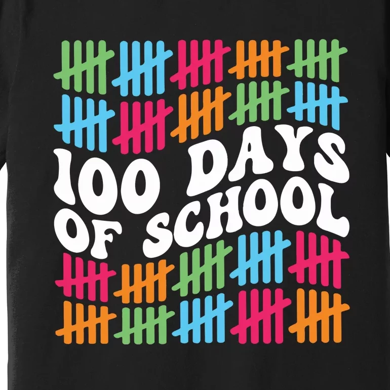 100 Days Of School Premium T-Shirt