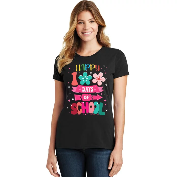 100 Days Of School Girl 100th Day Of School Women's T-Shirt