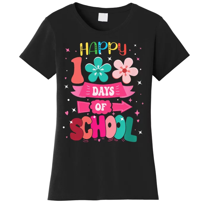 100 Days Of School Girl 100th Day Of School Women's T-Shirt