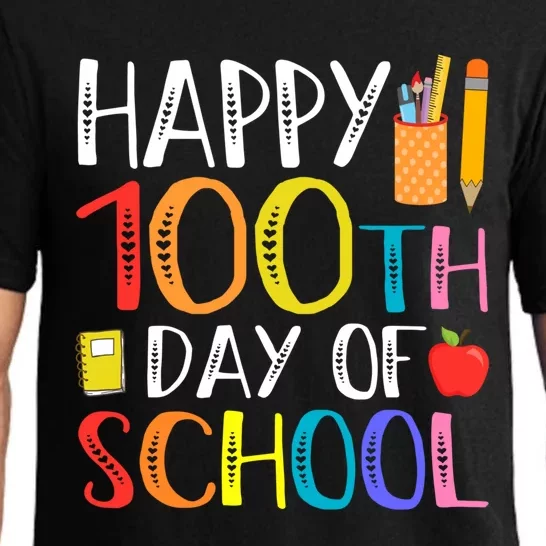 100 Days Of School Teacher And Student Pajama Set