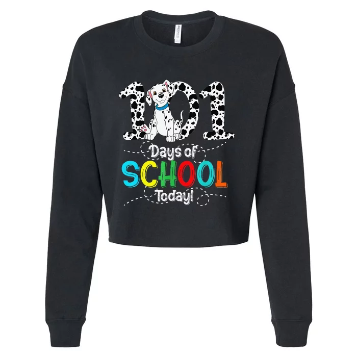 100th Day Of School 101 Days Smarter 100 For Cropped Pullover Crew