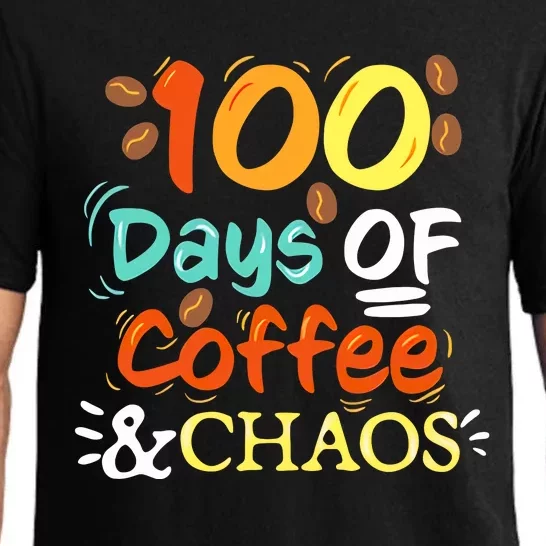 100 Days Of Coffee And Chaos 100 Days Of School Pajama Set