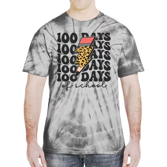 100 Days Of School Tie-Dye T-Shirt