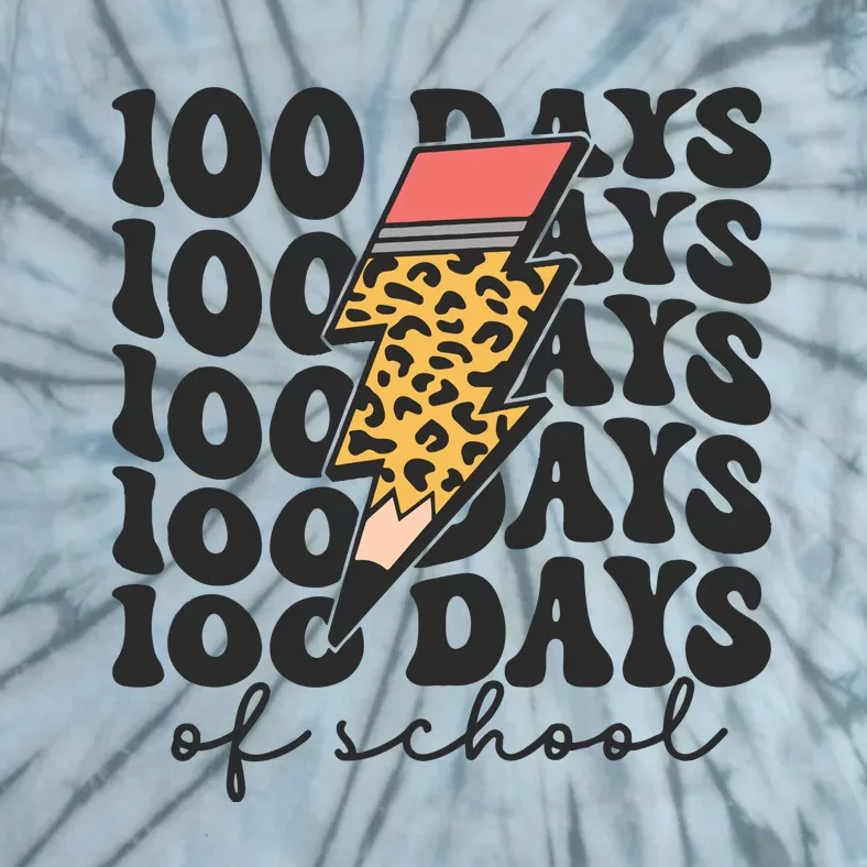 100 Days Of School Tie-Dye T-Shirt