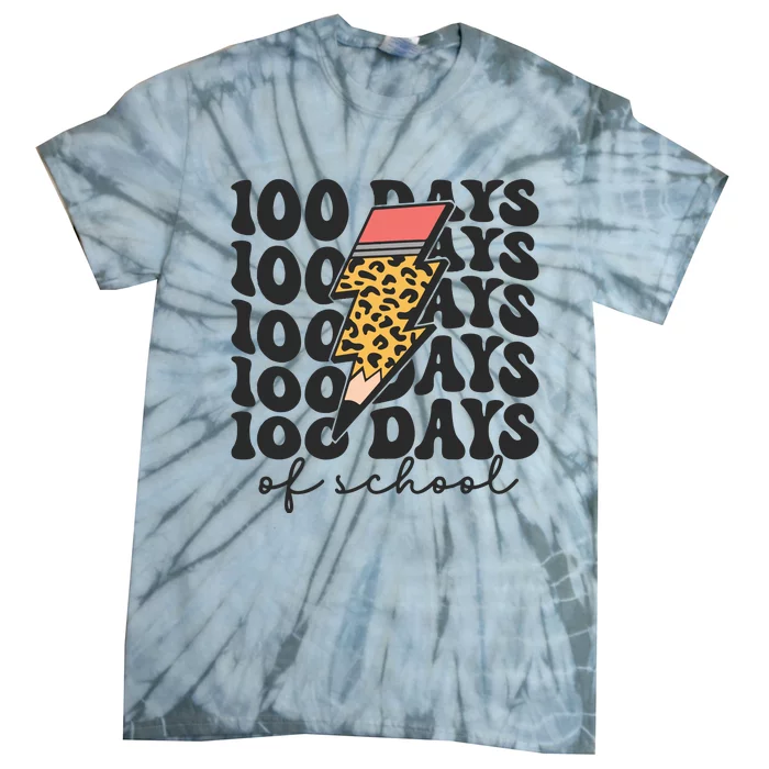 100 Days Of School Tie-Dye T-Shirt