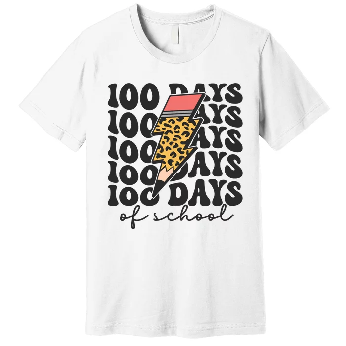 100 Days Of School Premium T-Shirt