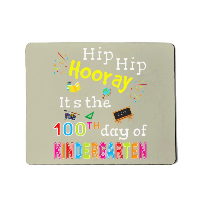 100 Days Of School Gifts For Kindergarten Teacher Mousepad