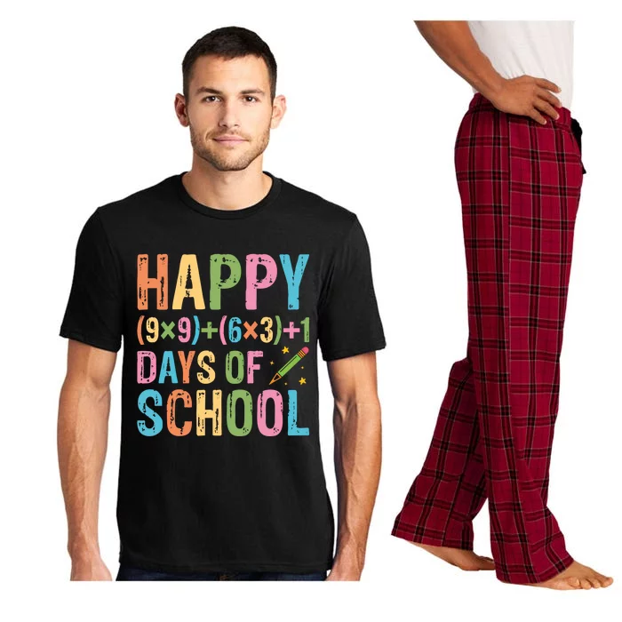 100th Day Of School Teacher 100 Days Of School Math Funny Gift Pajama Set