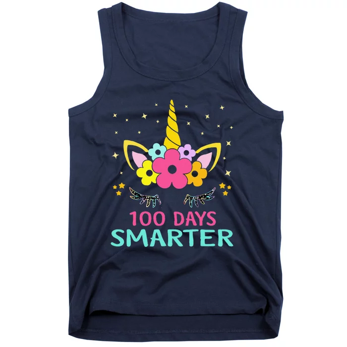 100 Days Of School Unicorn Costume Gift Tank Top