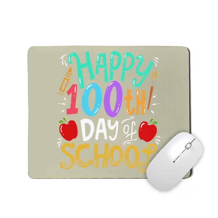 100 Days Of School Teacher Gift Mousepad