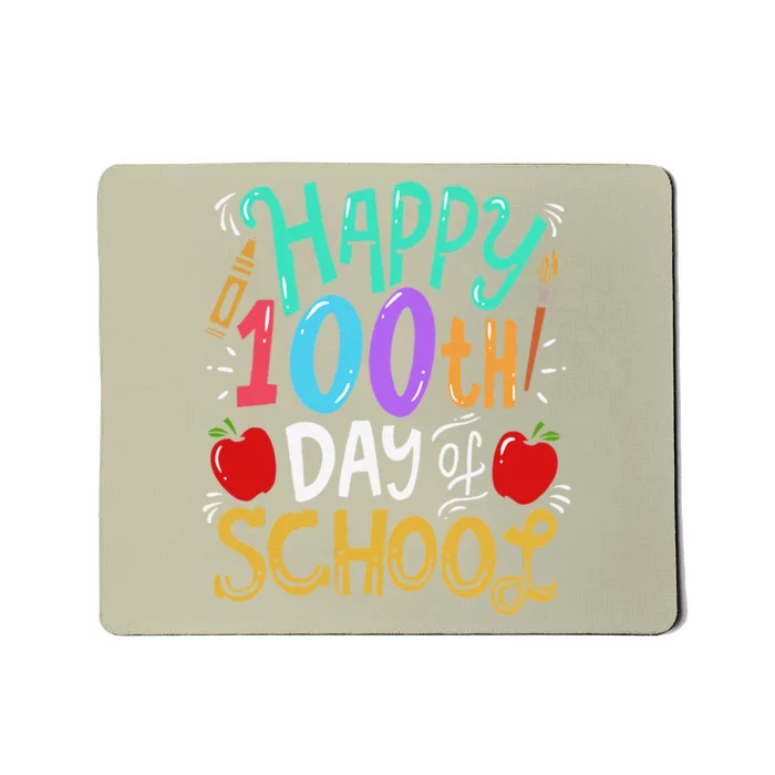 100 Days Of School Teacher Gift Mousepad