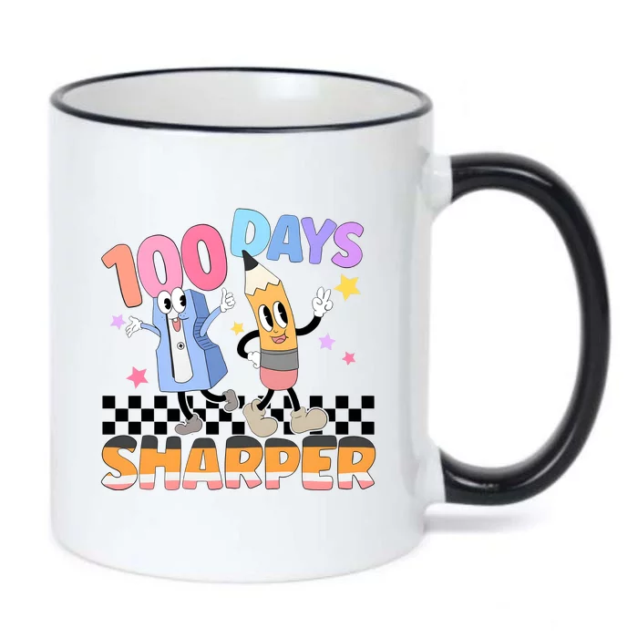 100 Days Of Sharper Back To School Black Color Changing Mug