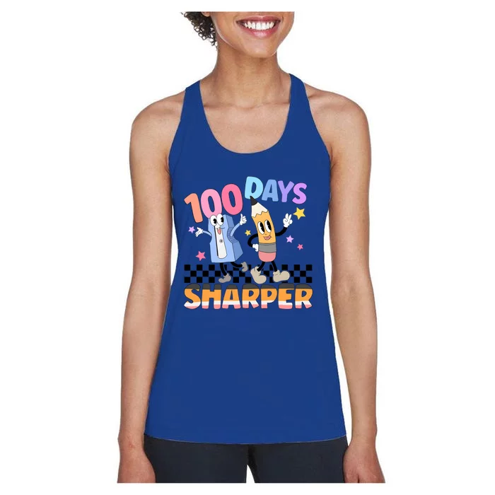 100 Days Of Sharper Back To School Women's Racerback Tank