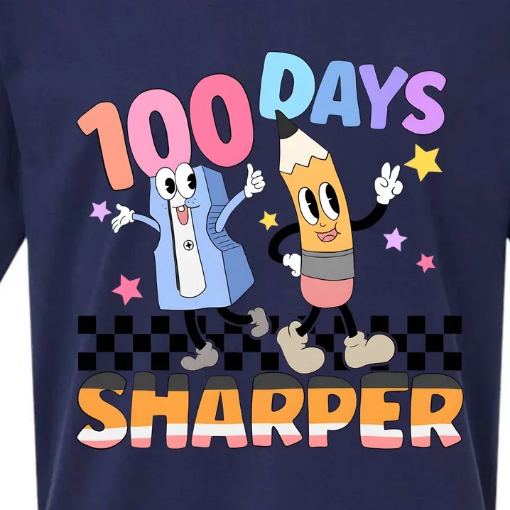 100 Days Of Sharper Back To School Sueded Cloud Jersey T-Shirt